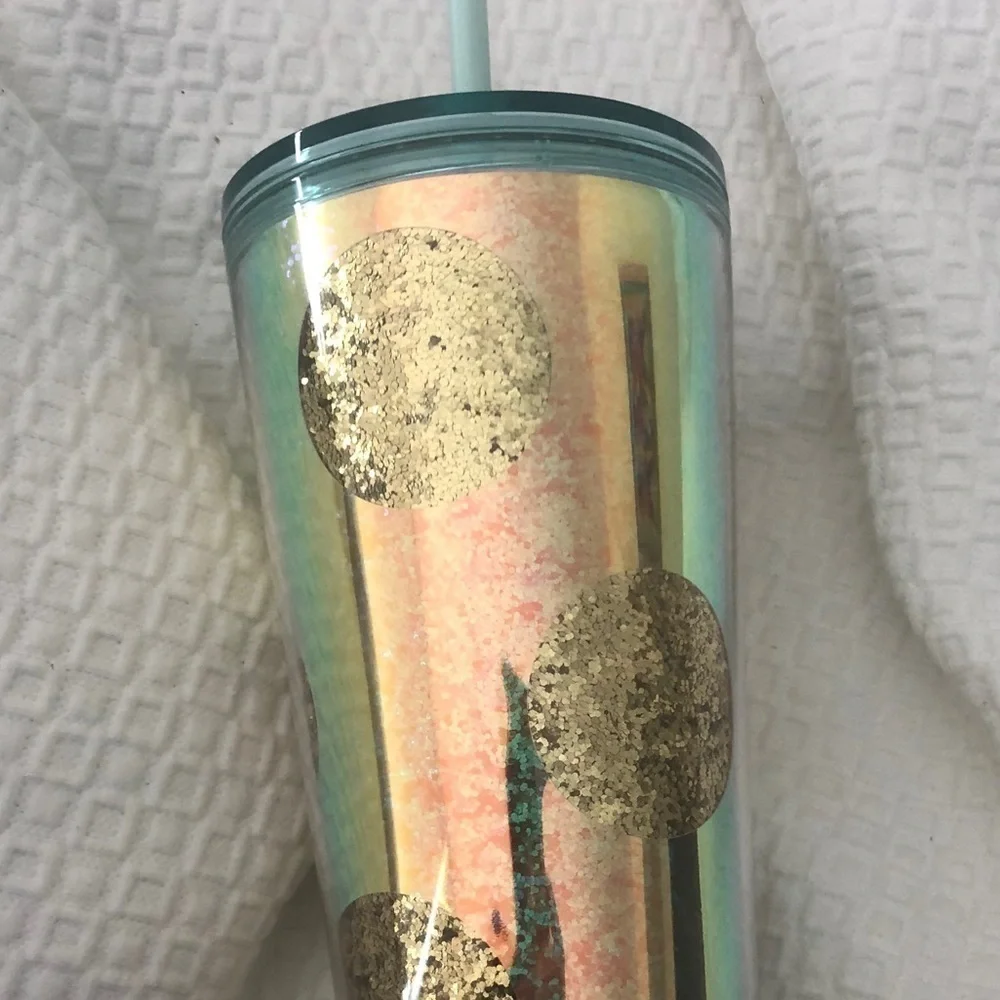 Starbucks Holographic Gliter Tumbler